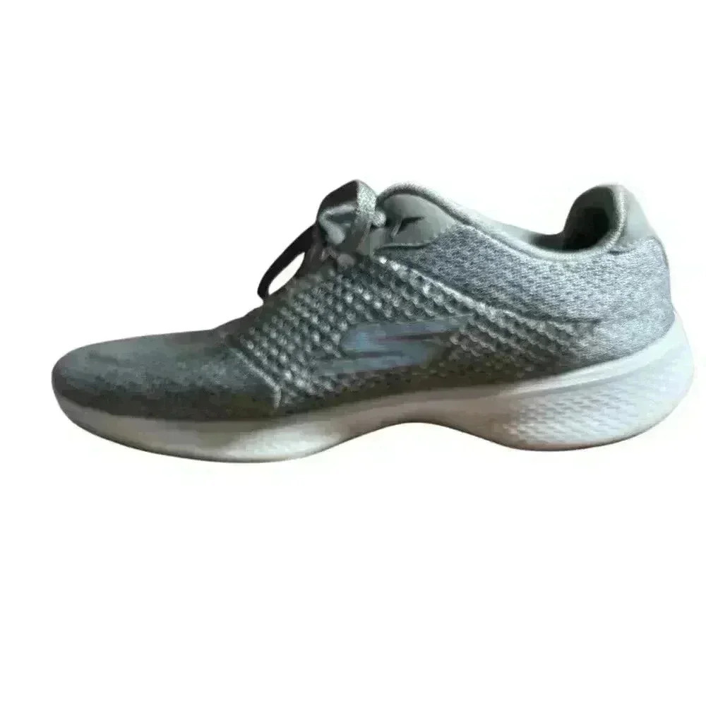 Skechers 9.5 Gray Quick Fit Go Walk 4 Gen Size 5 Sneakers Shoe - Picture 2 of 15